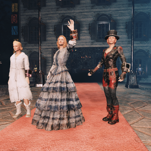 Contestants for Fashion Wars Halloween 2022.