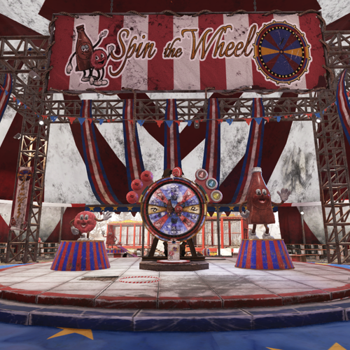 Nuka World on Tour: Spin the Wheel event